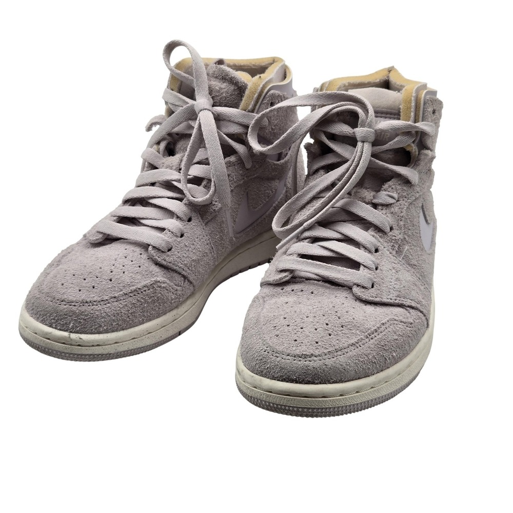 Nike‎ Air Jordan 1 Zoom CMFT Shoes Womens Size 6.5 Purple Suede Retro CT0979-500
